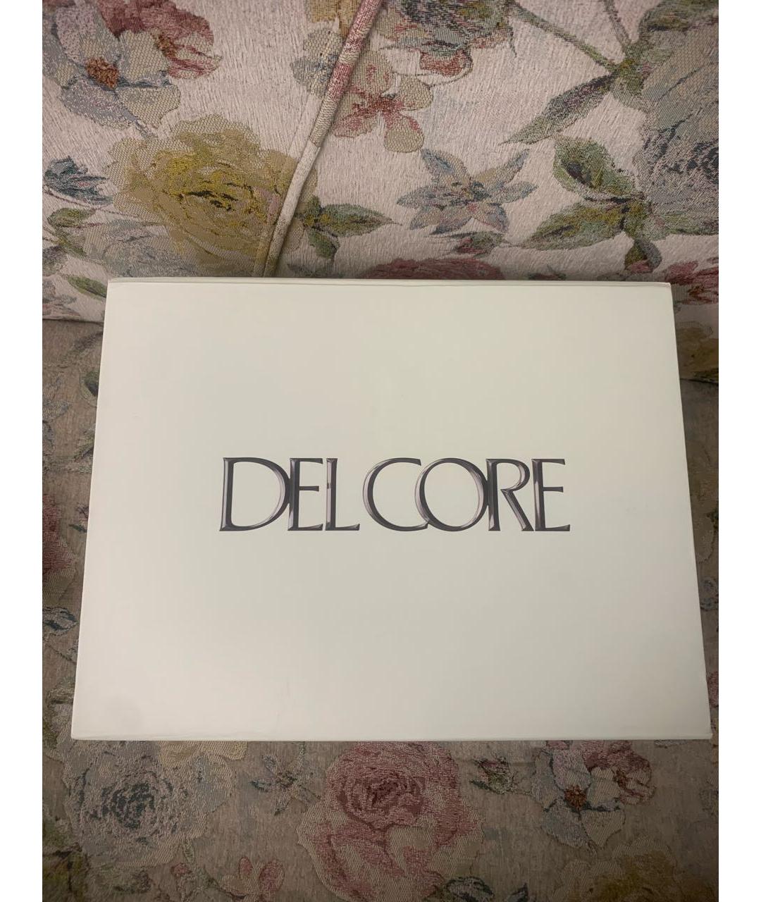 DELPOZO Коричневая замшевая сумка через плечо, фото 7