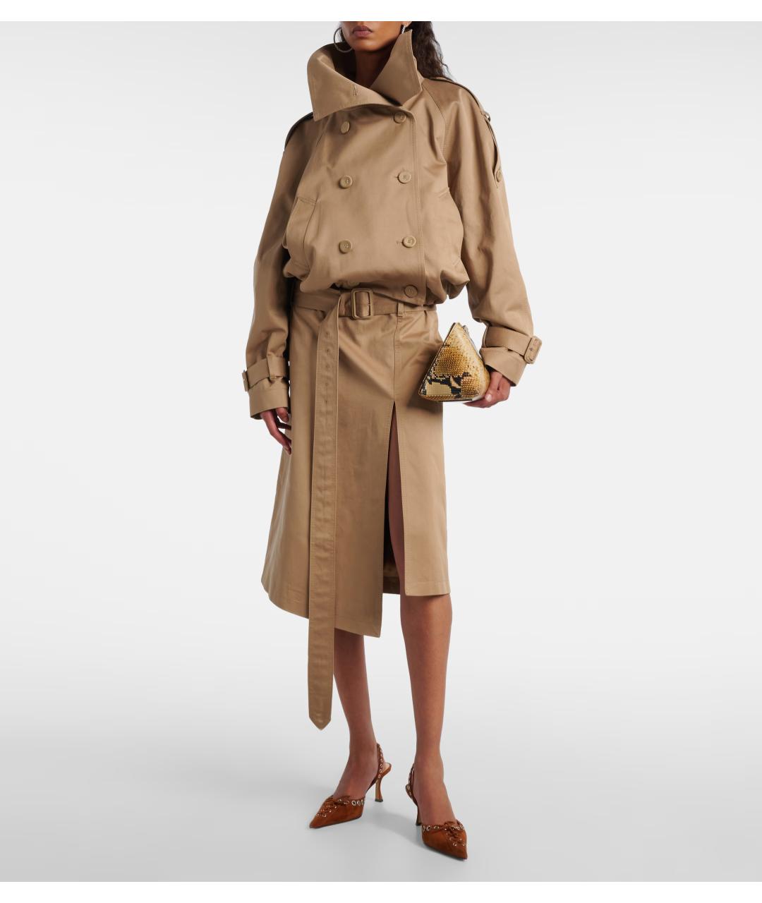 MACH&MACH Коричневые замшевые босоножки, фото 5