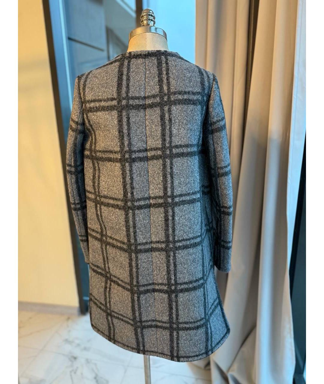 MARNI Серое пальто, фото 2