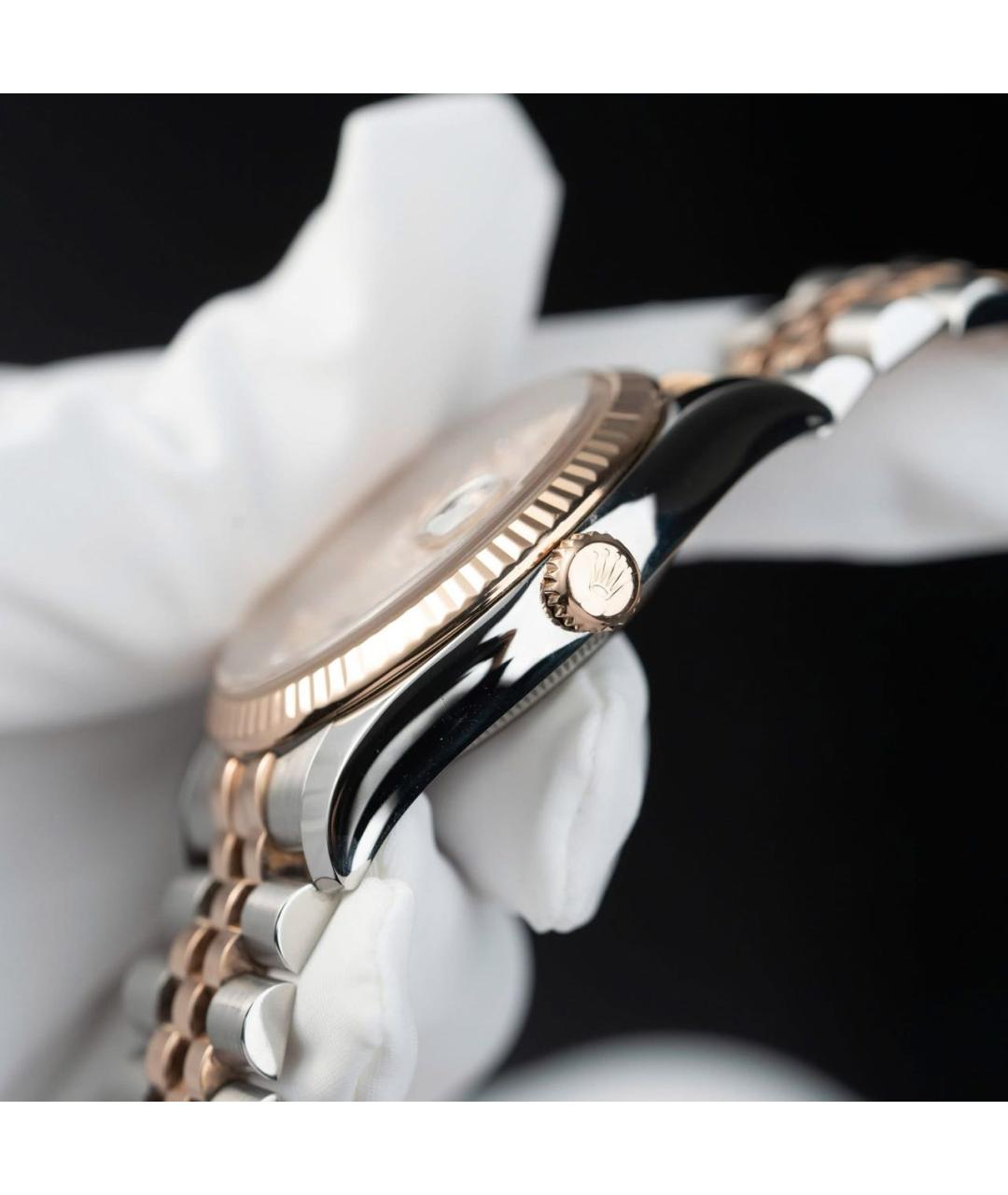 ROLEX Золотые часы из розового золота, фото 4