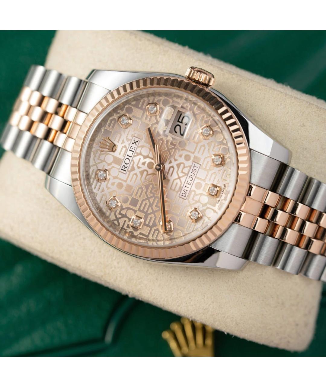 ROLEX Золотые часы из розового золота, фото 5