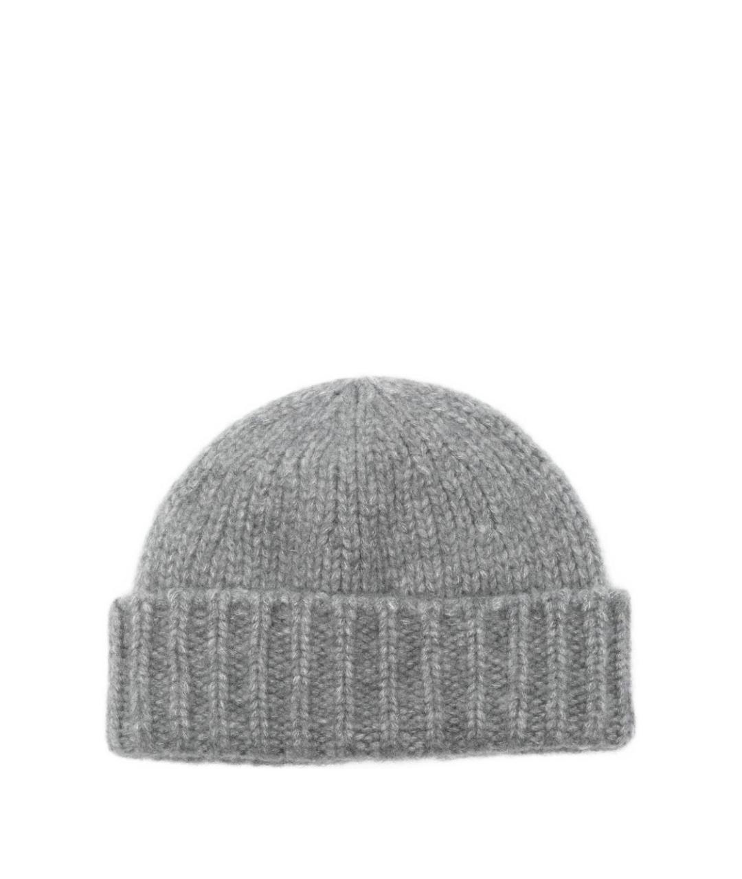 CELINE Серая кашемировая шапка, фото 3