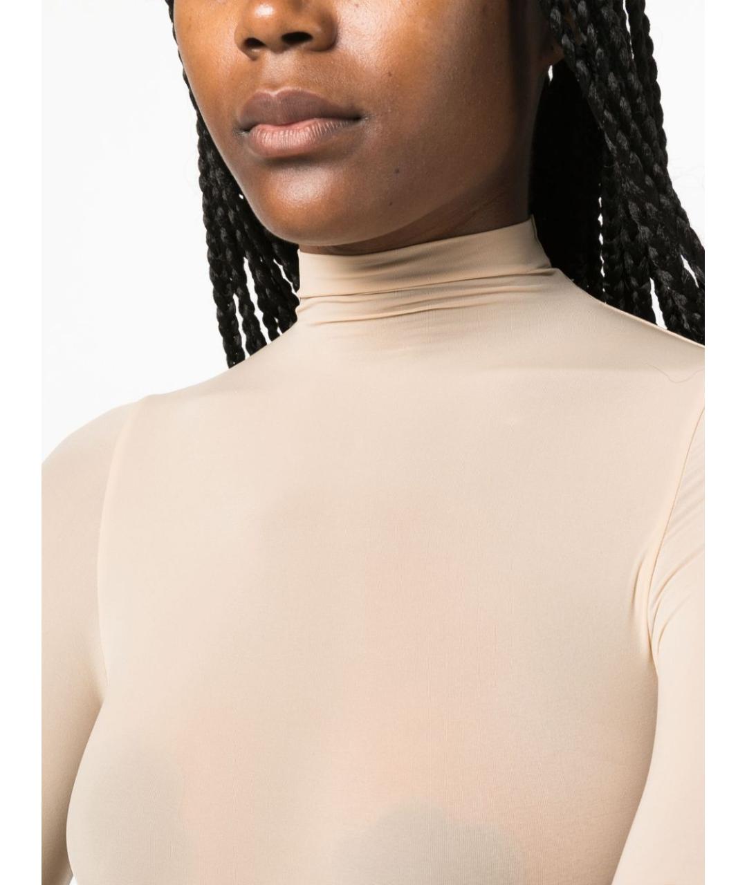 WOLFORD Бежевое полиамидовое боди, фото 2