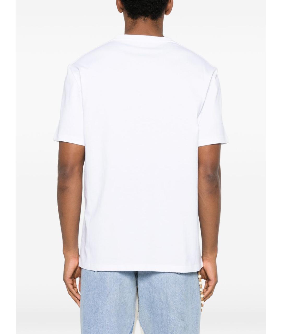 LOEWE Белая хлопковая футболка, фото 3