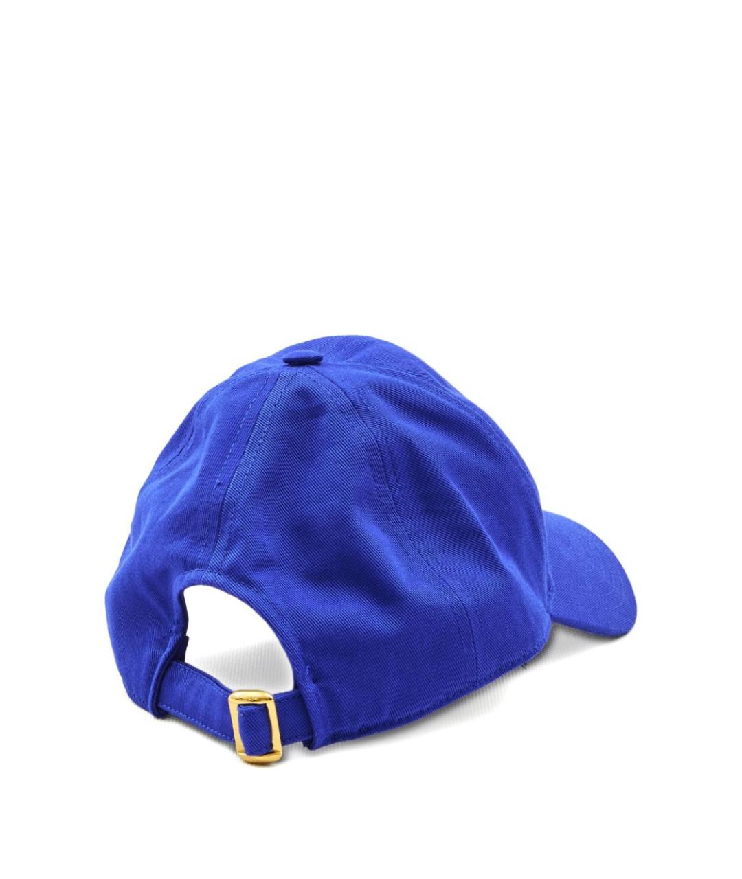 CELINE Синяя хлопковая кепка, фото 2