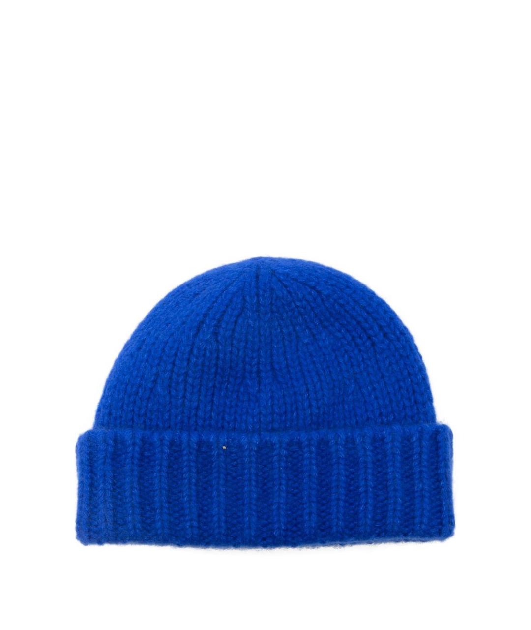 CELINE Синяя кашемировая шапка, фото 2