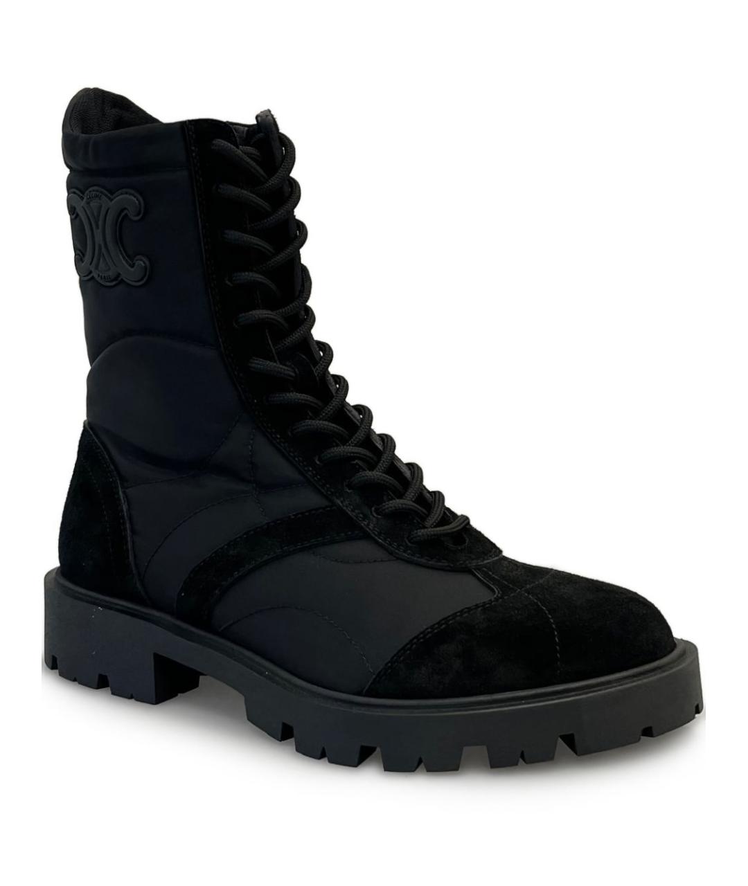 CELINE Черные ботинки, фото 2