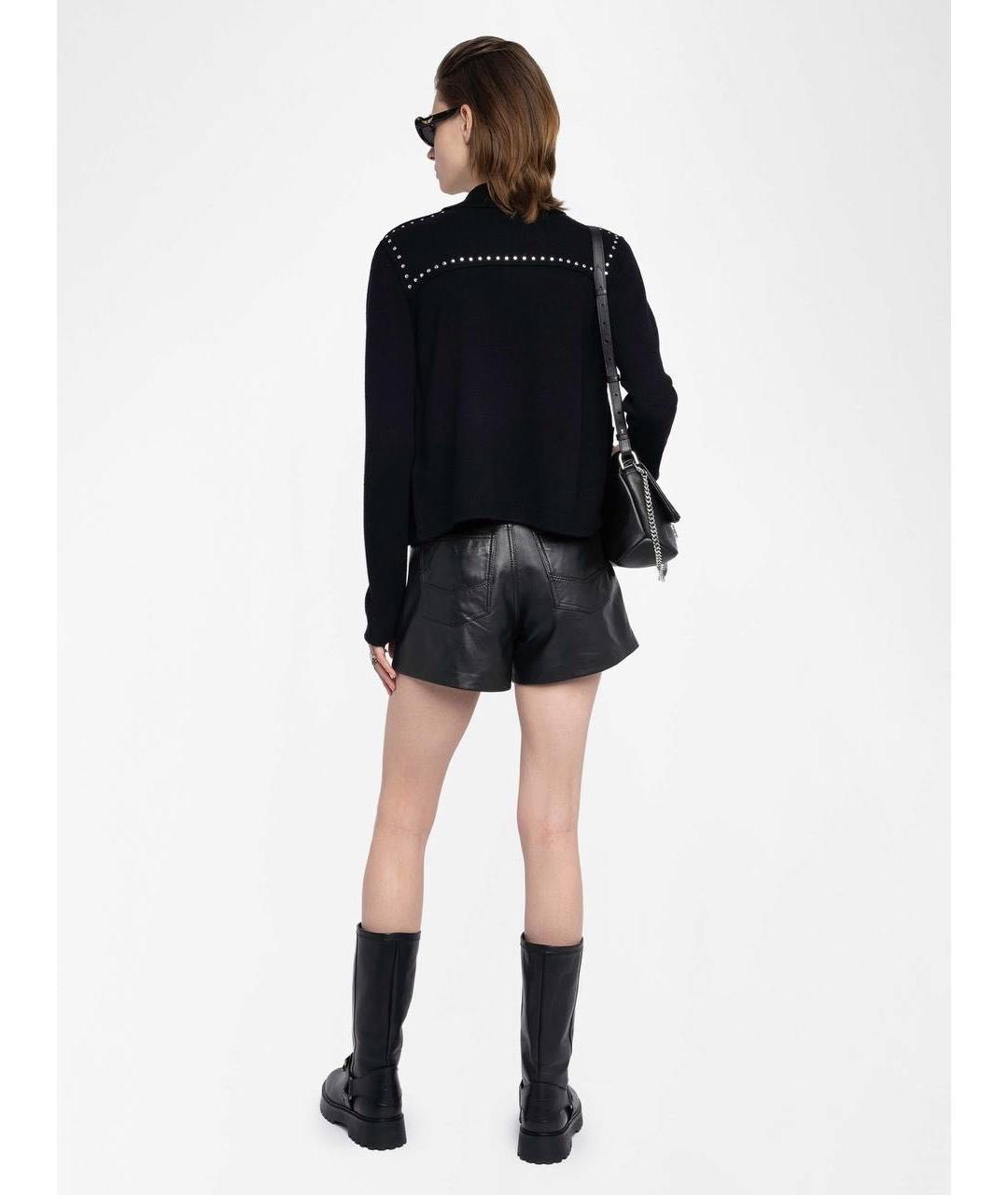 ZADIG & VOLTAIRE Черный кашемировый кардиган, фото 4