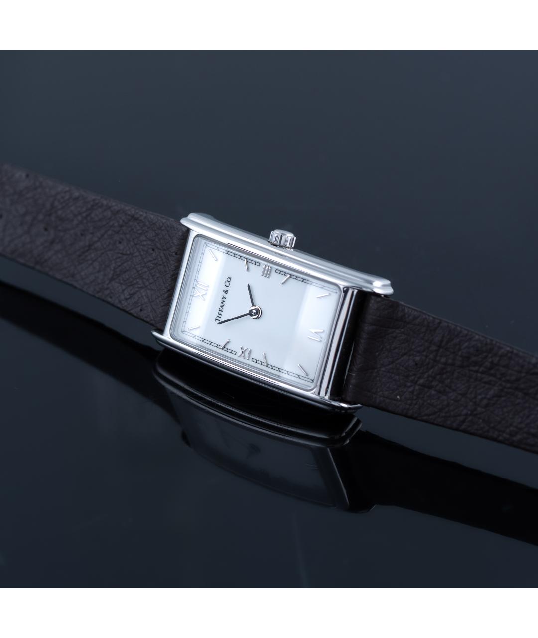 TIFFANY&CO Черные металлические часы, фото 2