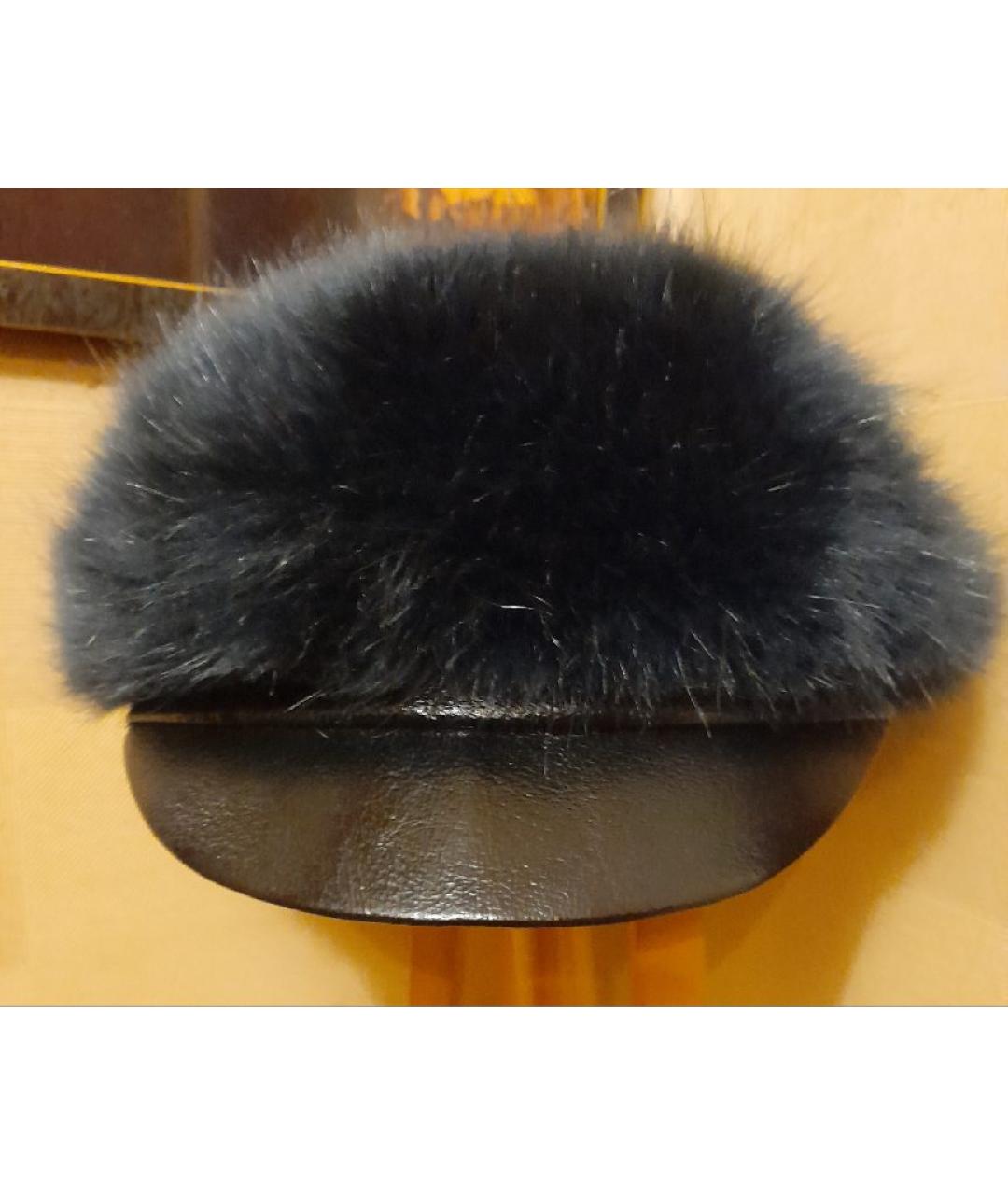 EUGENIA KIM Зеленая кожаная кепка, фото 10