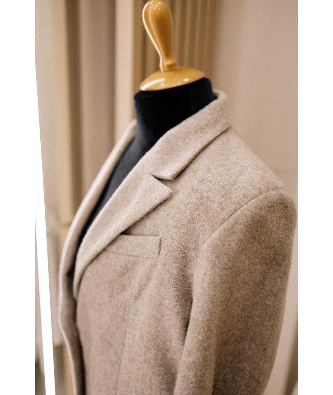 GENTRY PORTOFINO Серый шерстяной джемпер / свитер, фото 4