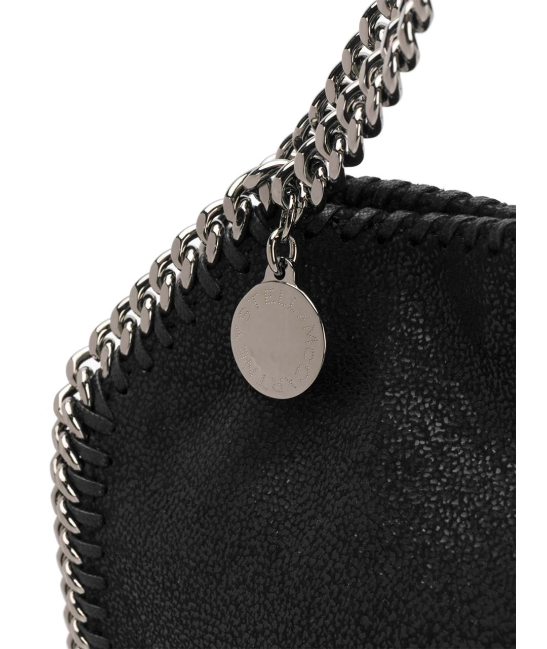 STELLA MCCARTNEY Черная синтетическая сумка через плечо, фото 5