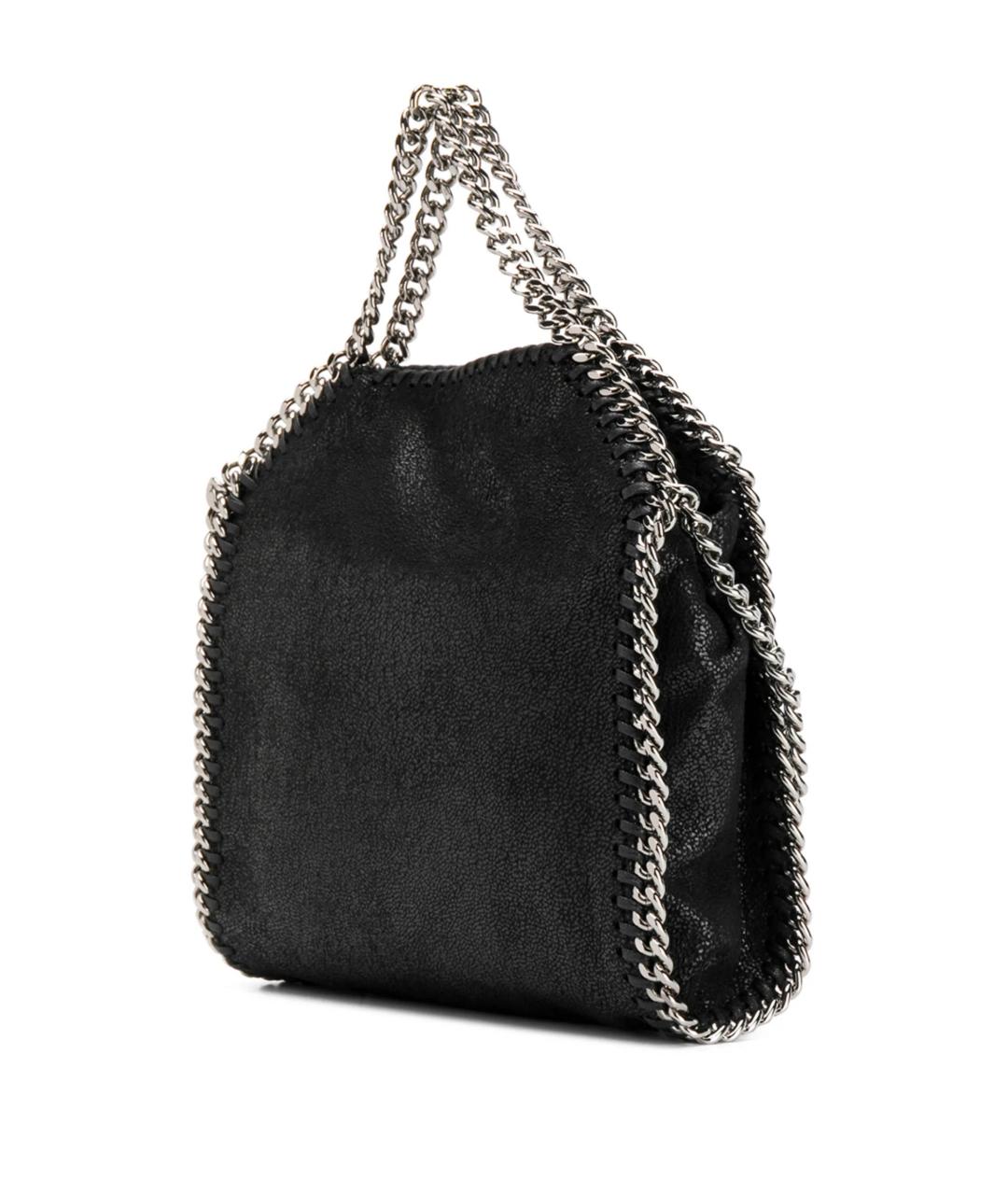 STELLA MCCARTNEY Черная синтетическая сумка через плечо, фото 4