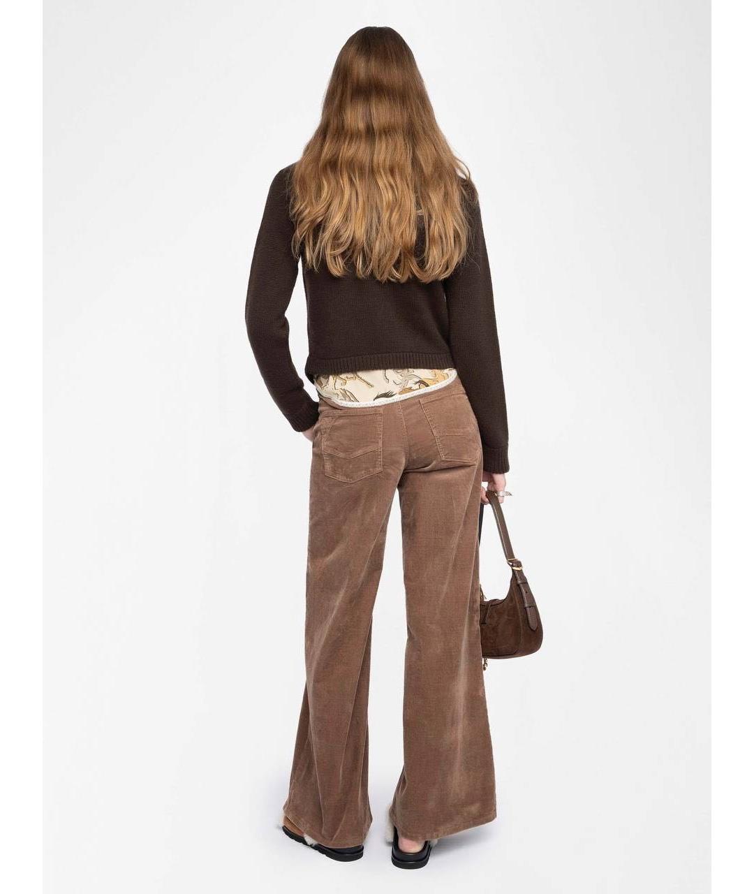 ZADIG & VOLTAIRE Коричневый кашемировый кардиган, фото 4