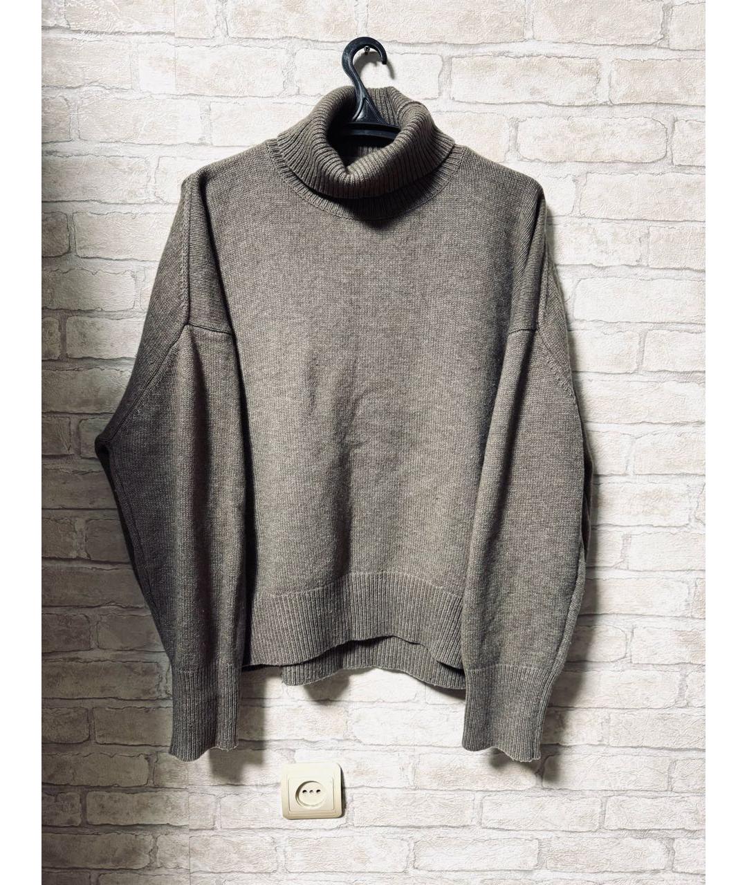 12 STOREEZ Бежевый шерстяной джемпер / свитер, фото 6