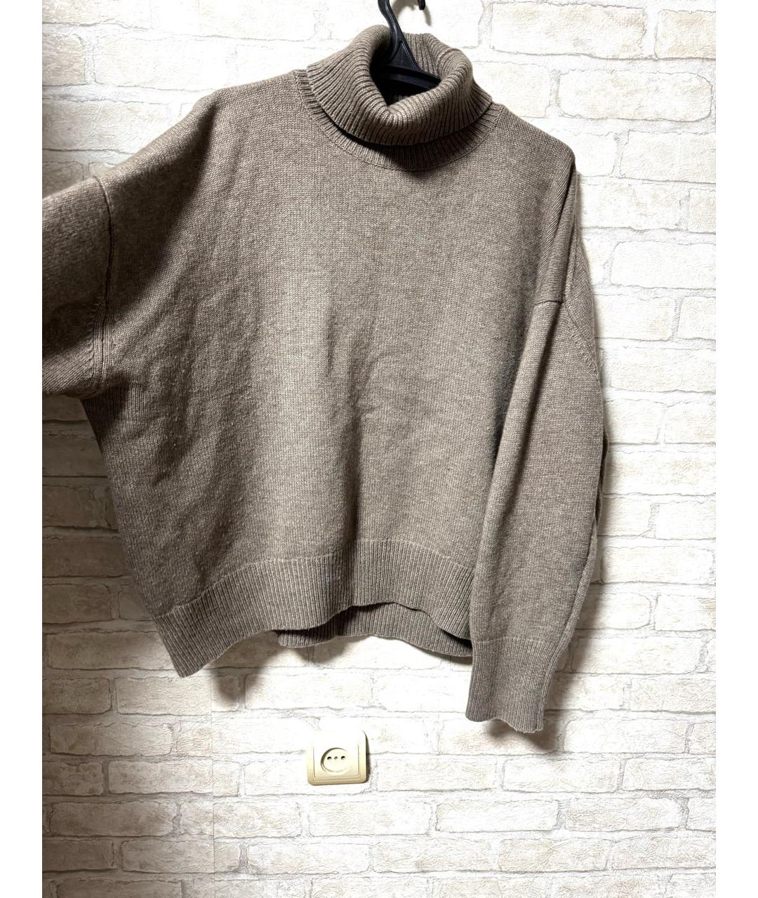 12 STOREEZ Бежевый шерстяной джемпер / свитер, фото 4