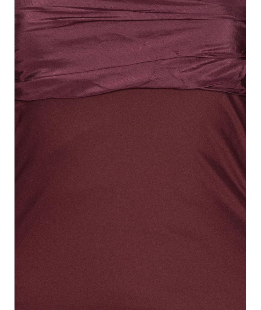 ROTATE Красное полиэстеровое вечернее платье, фото 5