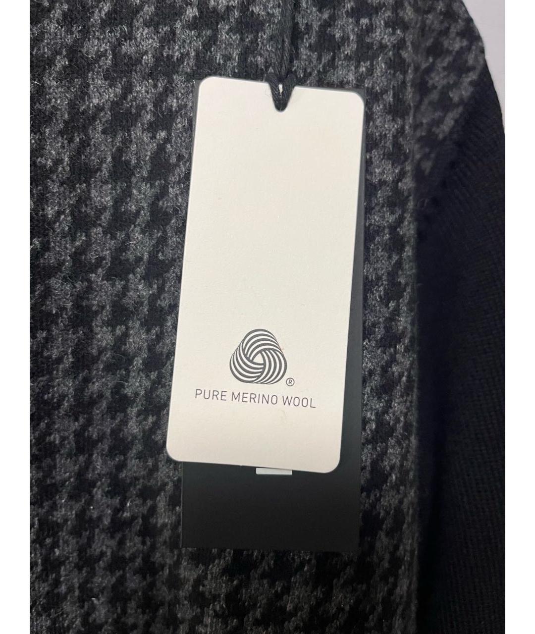 KARL LAGERFELD Серый шерстяной кардиган, фото 3