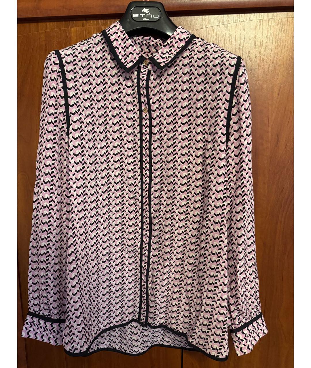 JUICY COUTURE Мульти шелковая блузы, фото 5