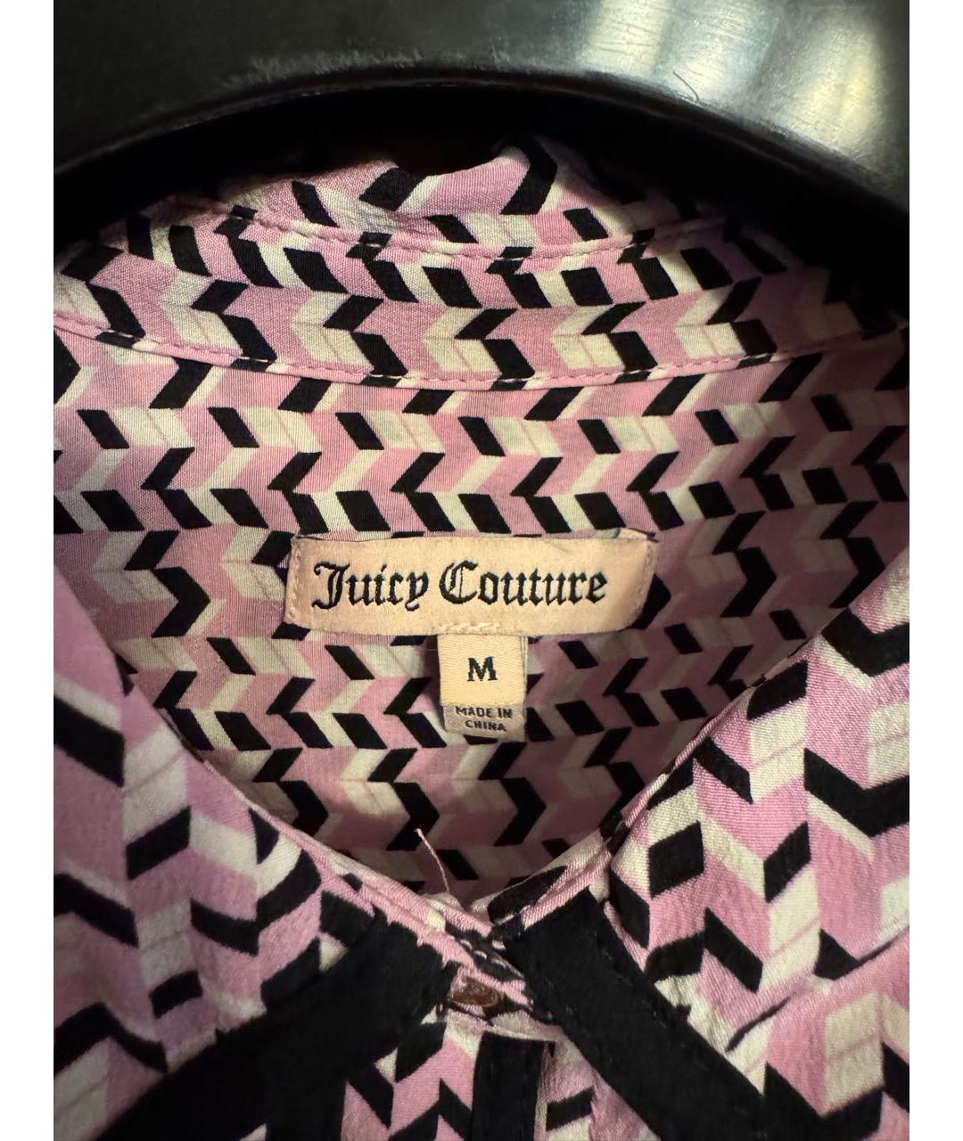 JUICY COUTURE Мульти шелковая блузы, фото 3