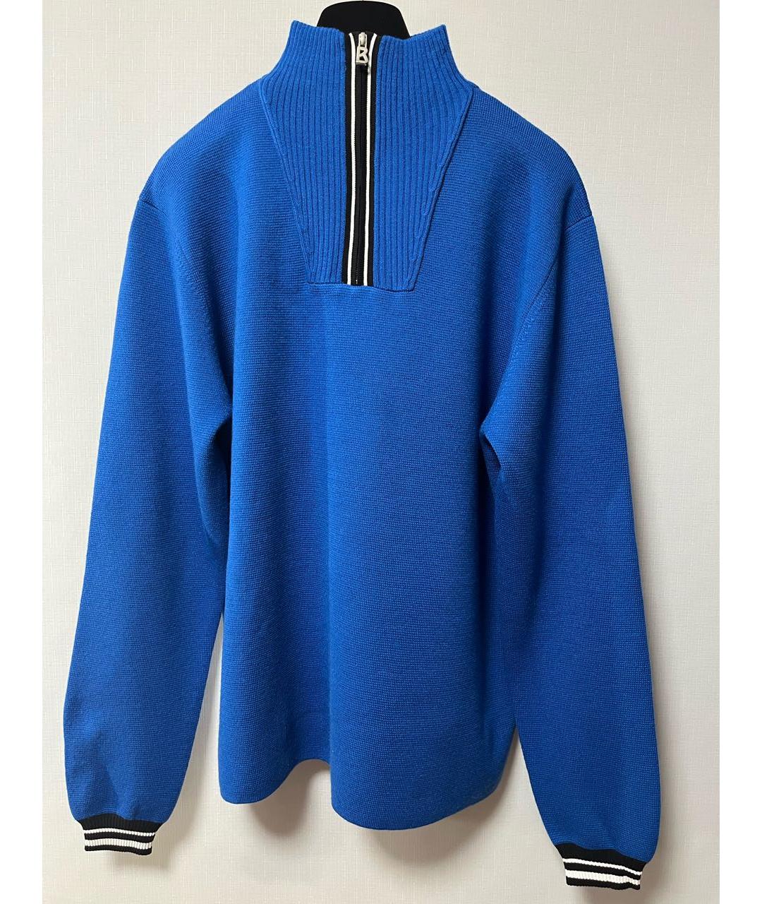 BOGNER Синий джемпер / свитер, фото 6