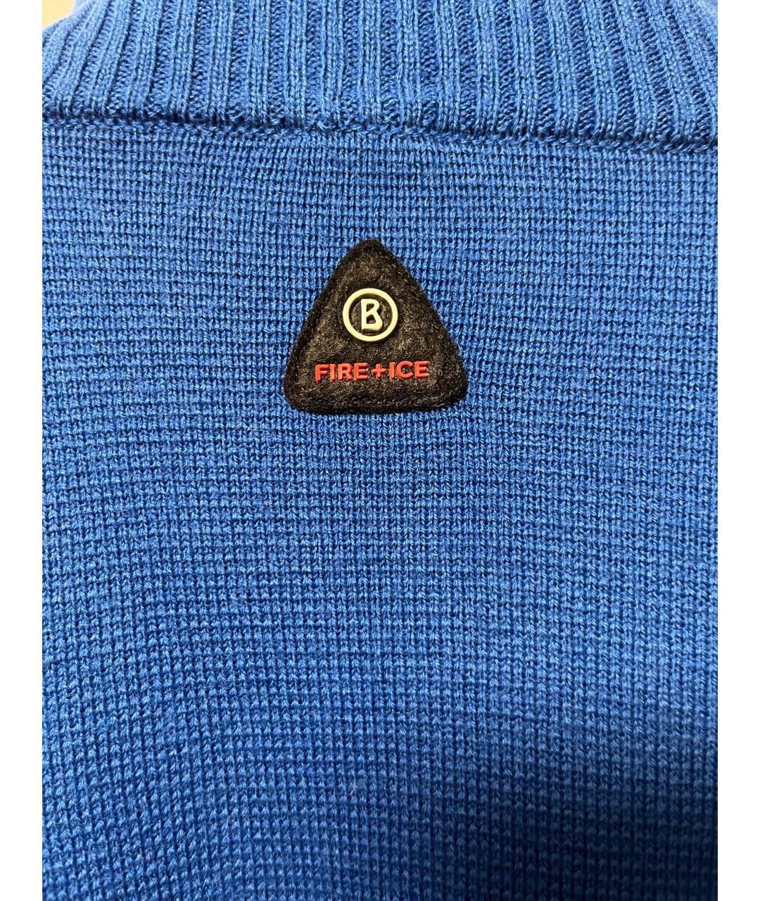 BOGNER Синий джемпер / свитер, фото 4