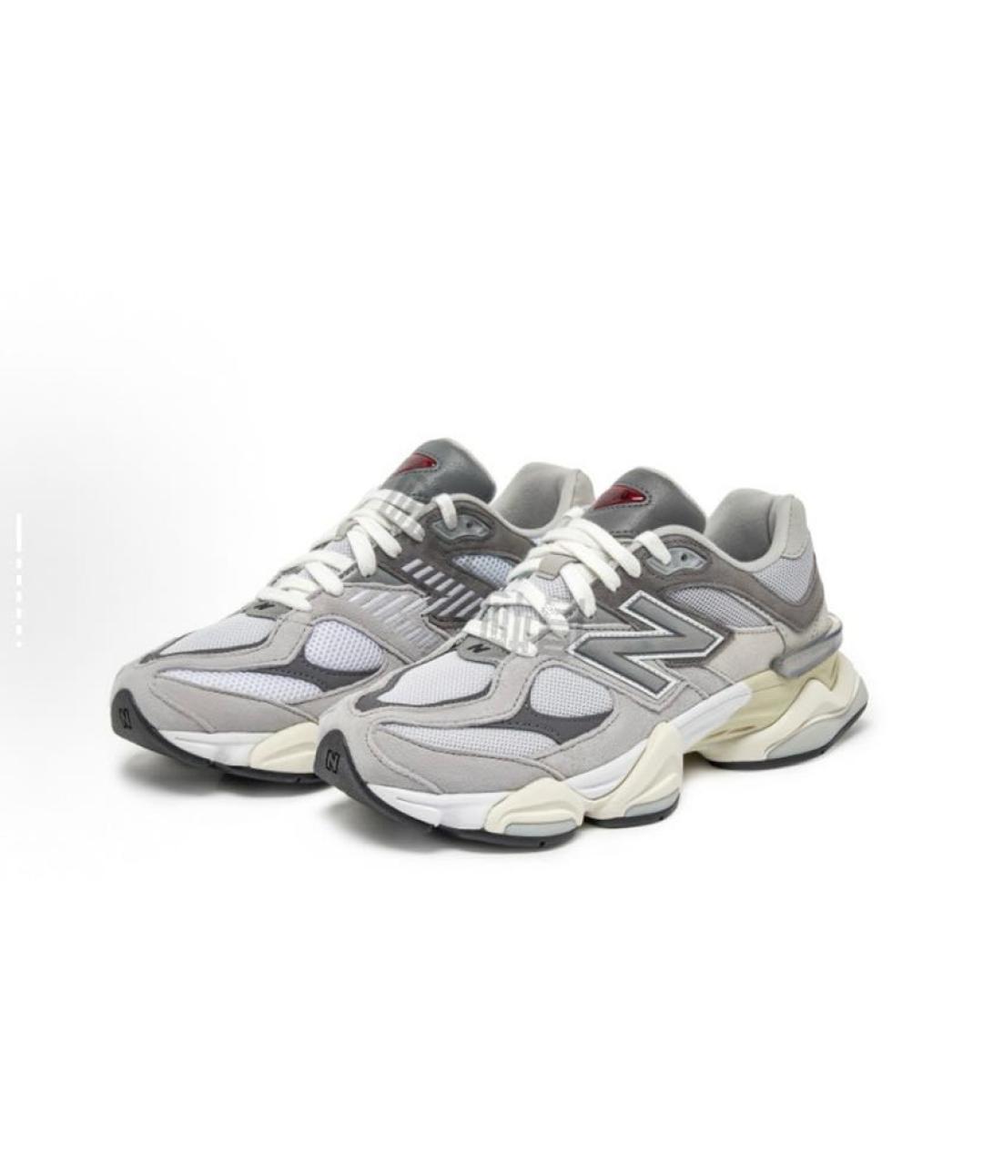 NEW BALANCE Серые текстильные кроссовки, фото 3