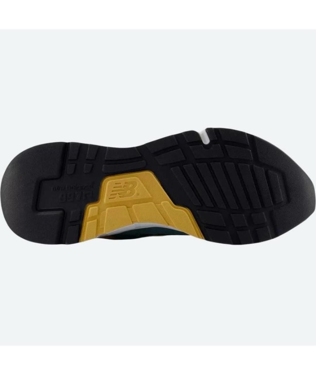 NEW BALANCE Зеленые текстильные кроссовки, фото 5