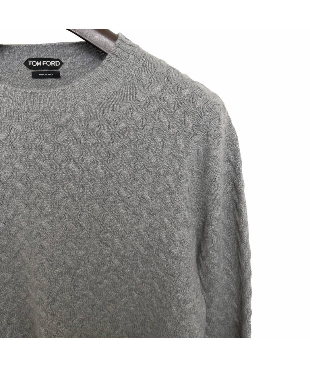 TOM FORD Серый джемпер / свитер, фото 2