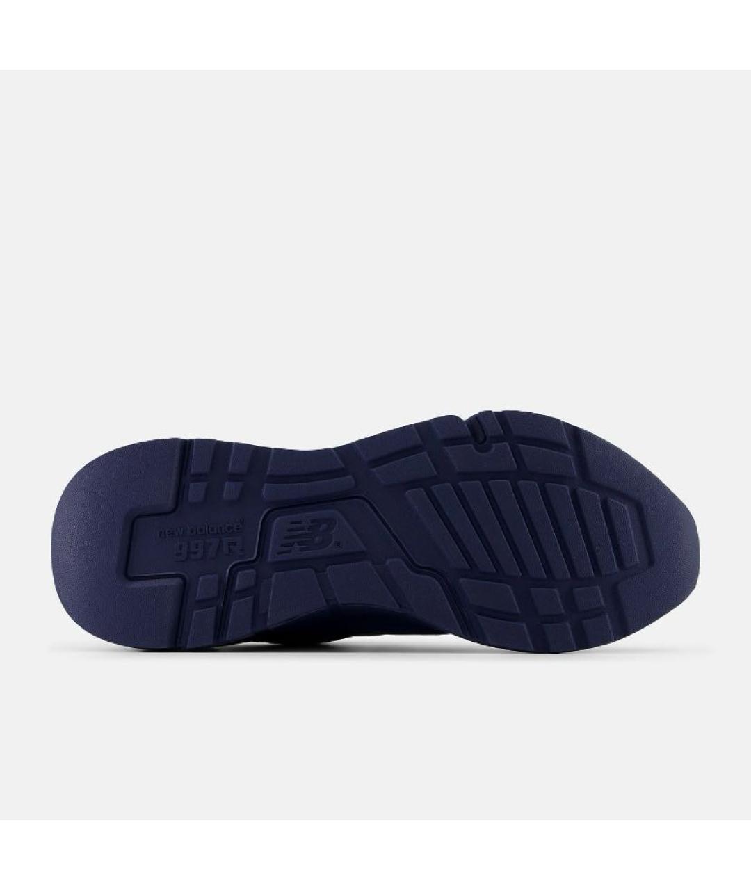 NEW BALANCE Темно-синие текстильные кроссовки, фото 4