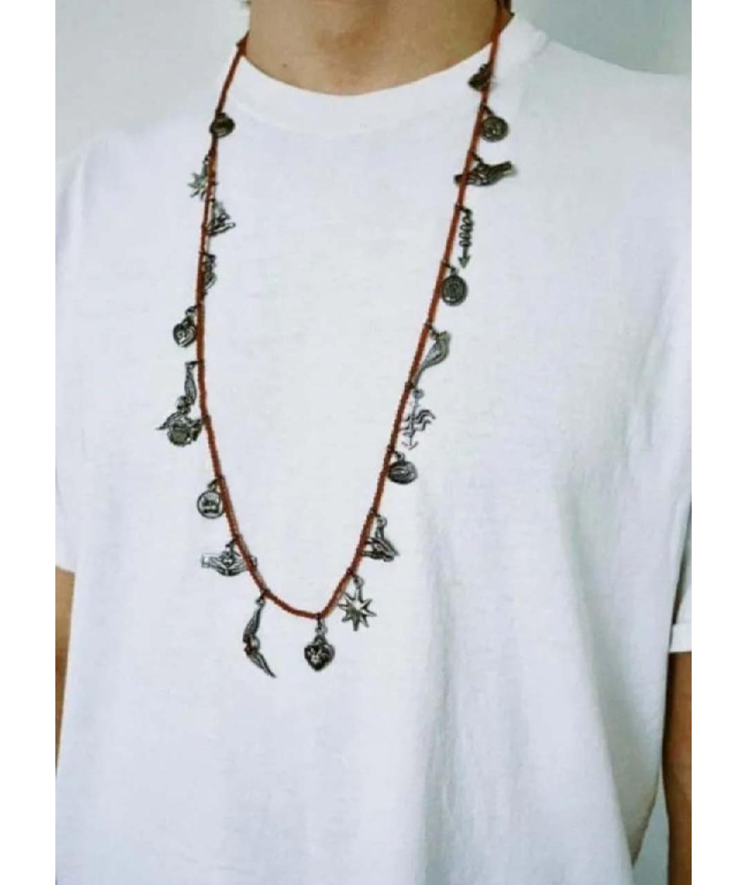 VALENTINO Красное колье из бисера, фото 9