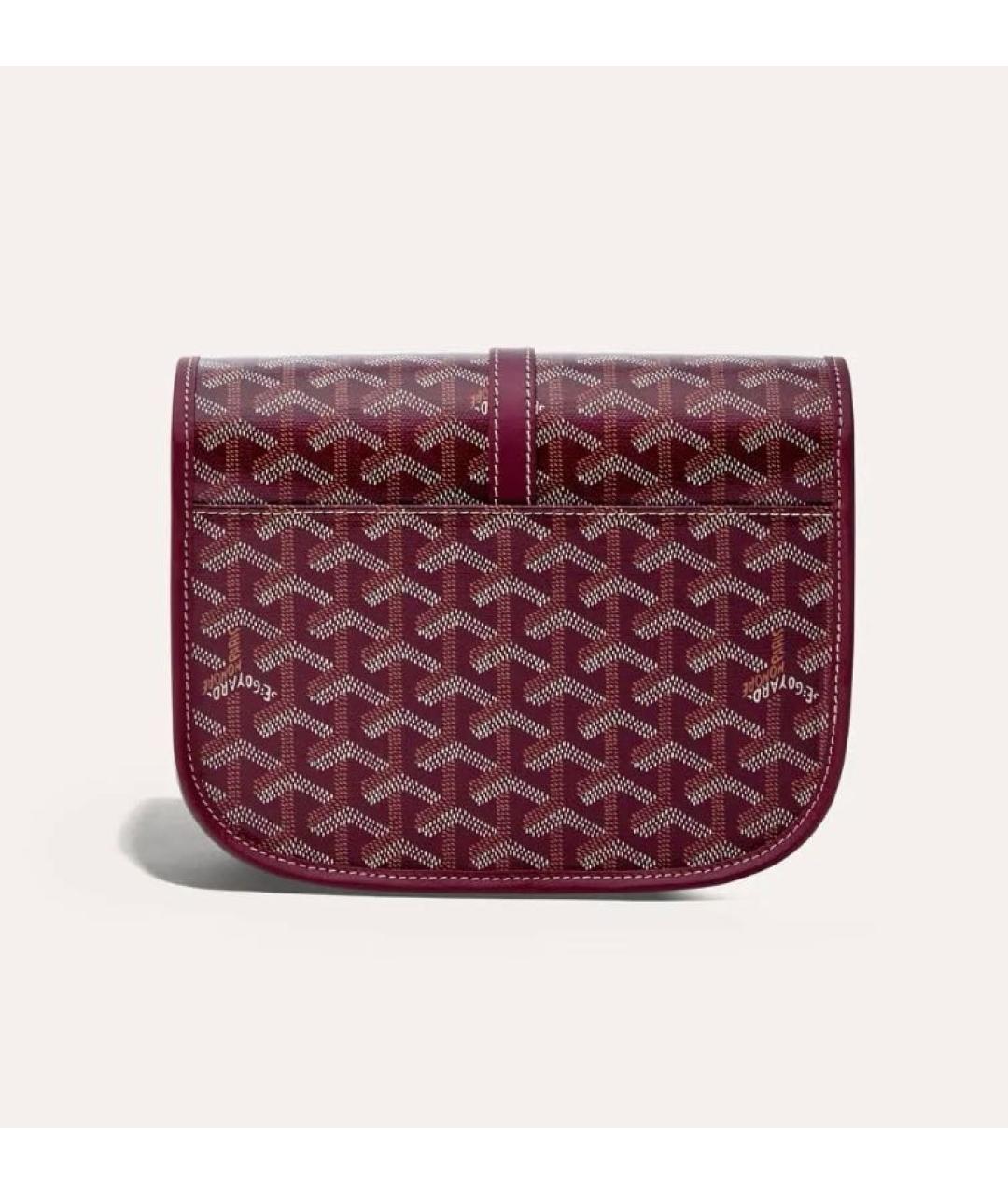 GOYARD Бордовая сумка тоут, фото 4