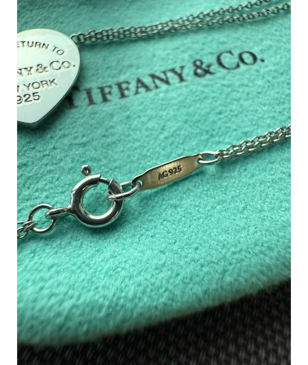 TIFFANY&CO Серебряное серебряное колье, фото 5