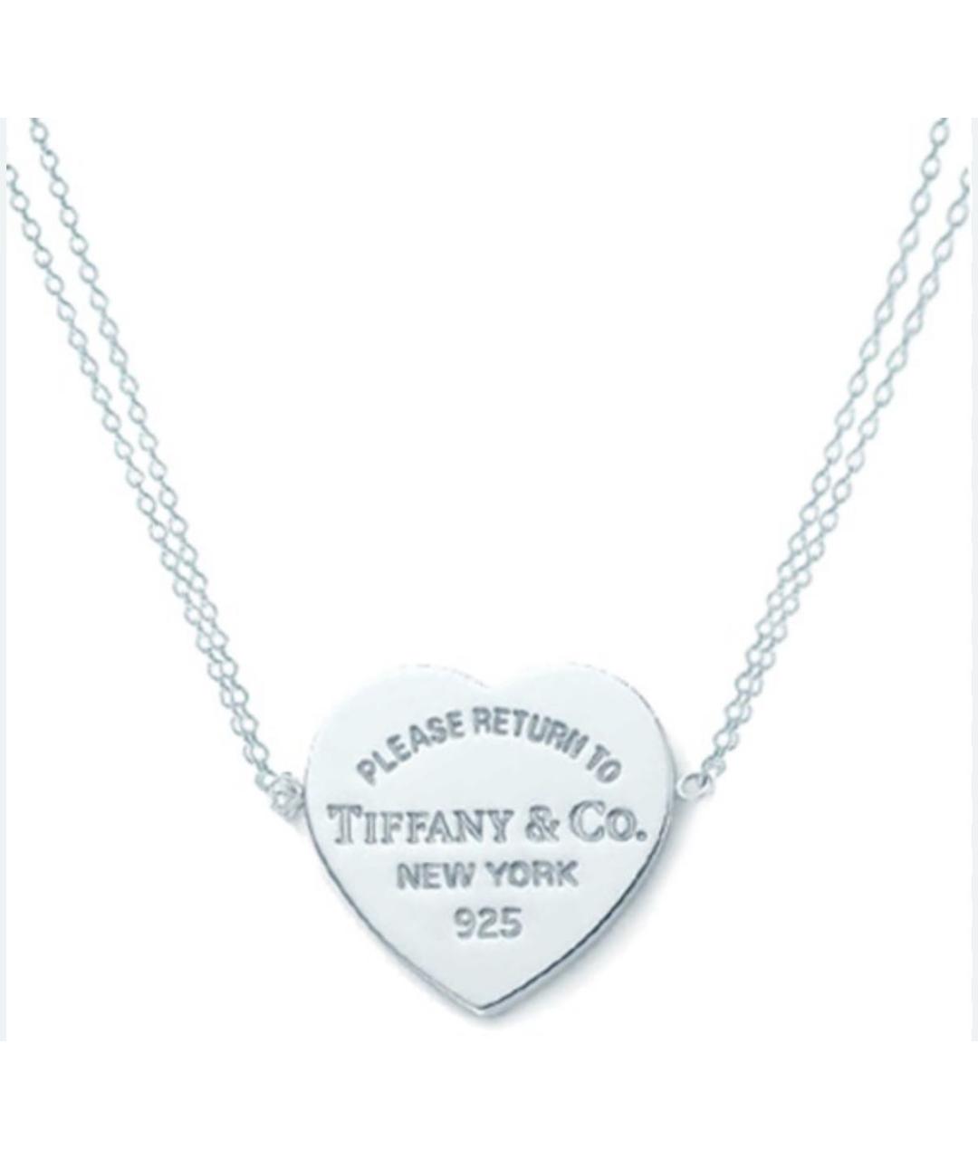 TIFFANY&CO Серебряное серебряное колье, фото 6