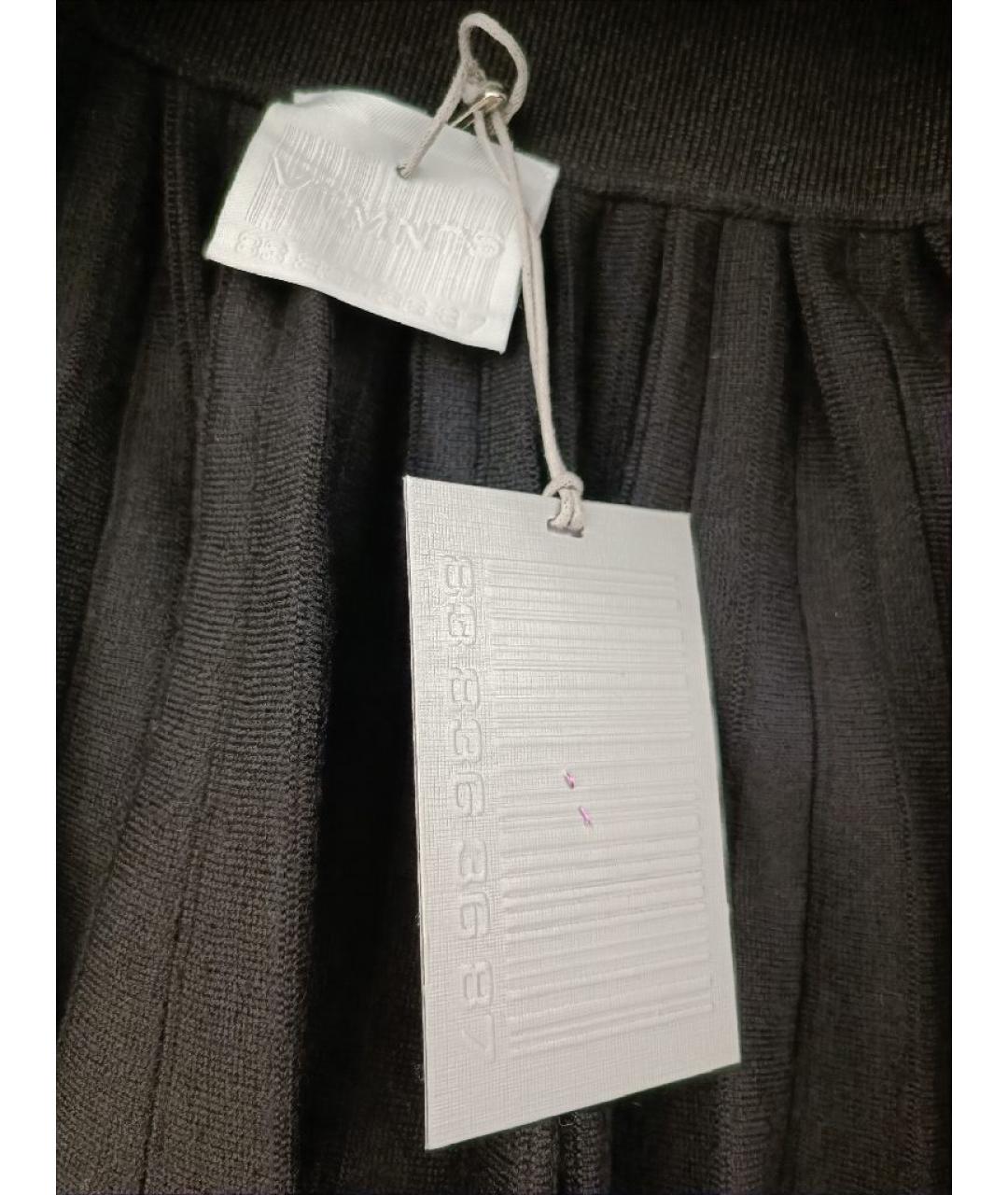 VTMNTS Черный шерстяной костюм с юбками, фото 5