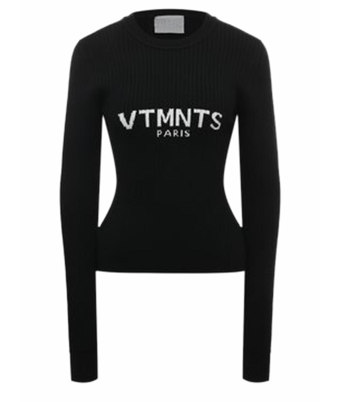 VTMNTS Черный шерстяной костюм с юбками, фото 10