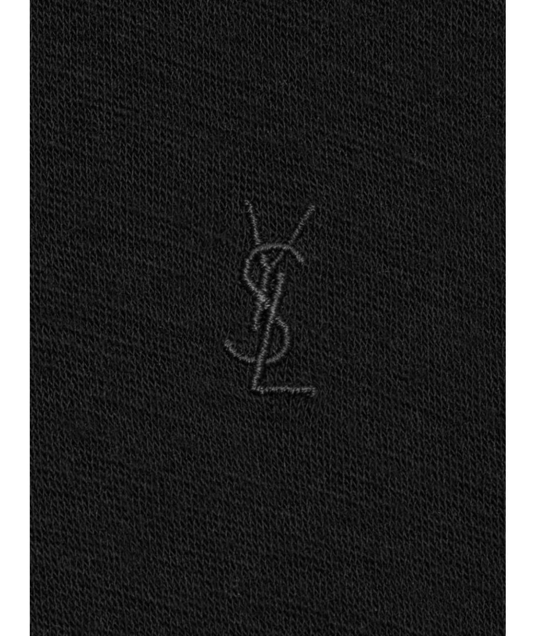 SAINT LAURENT Черная кашемировая водолазка, фото 3