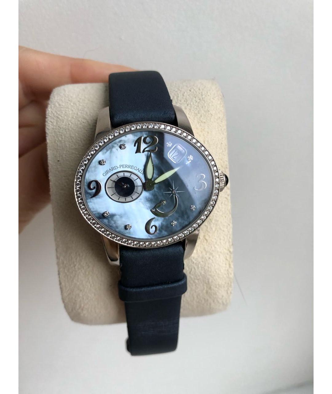GIRARD PERREGAUX Синие часы из белого золота, фото 5