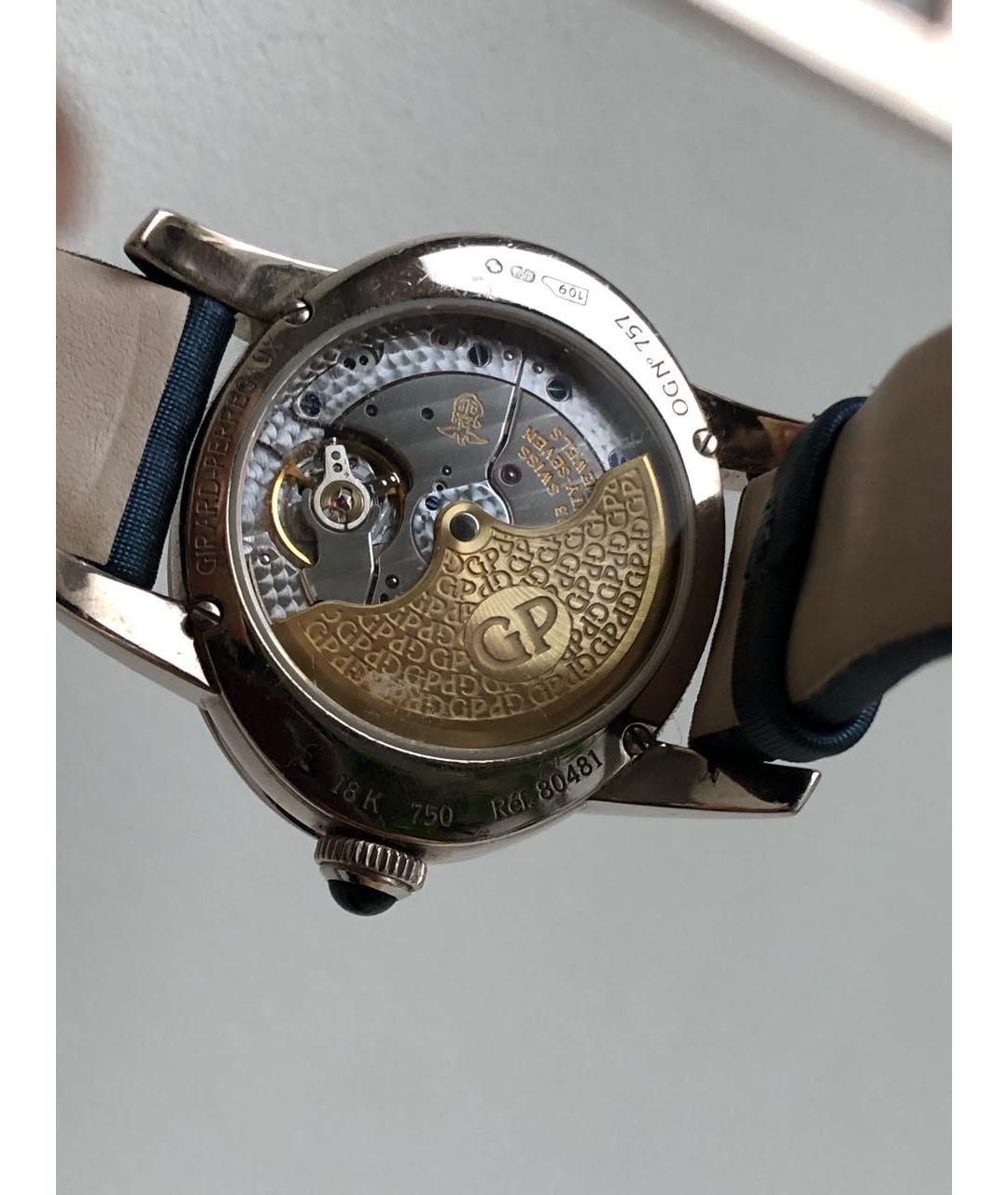 GIRARD PERREGAUX Синие часы из белого золота, фото 2