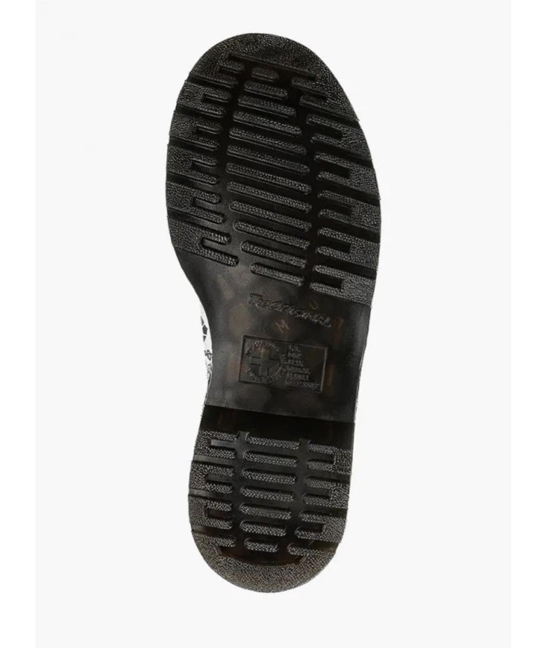 DR. MARTENS Белые кожаные ботинки, фото 5