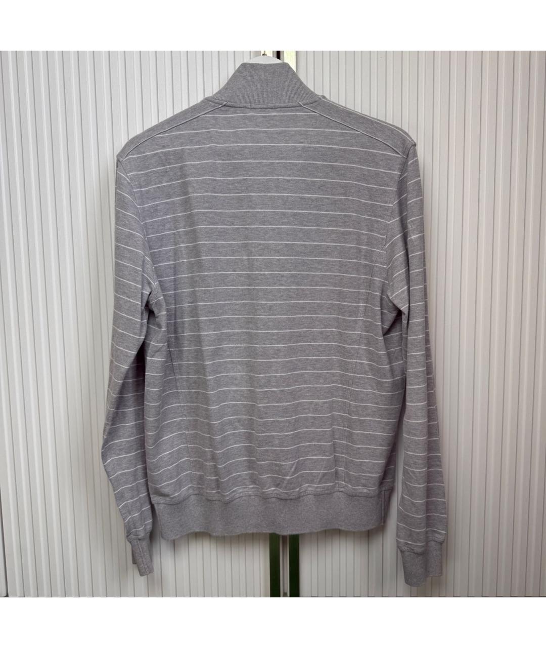 BRUNELLO CUCINELLI Серый хлопковый кардиган, фото 2