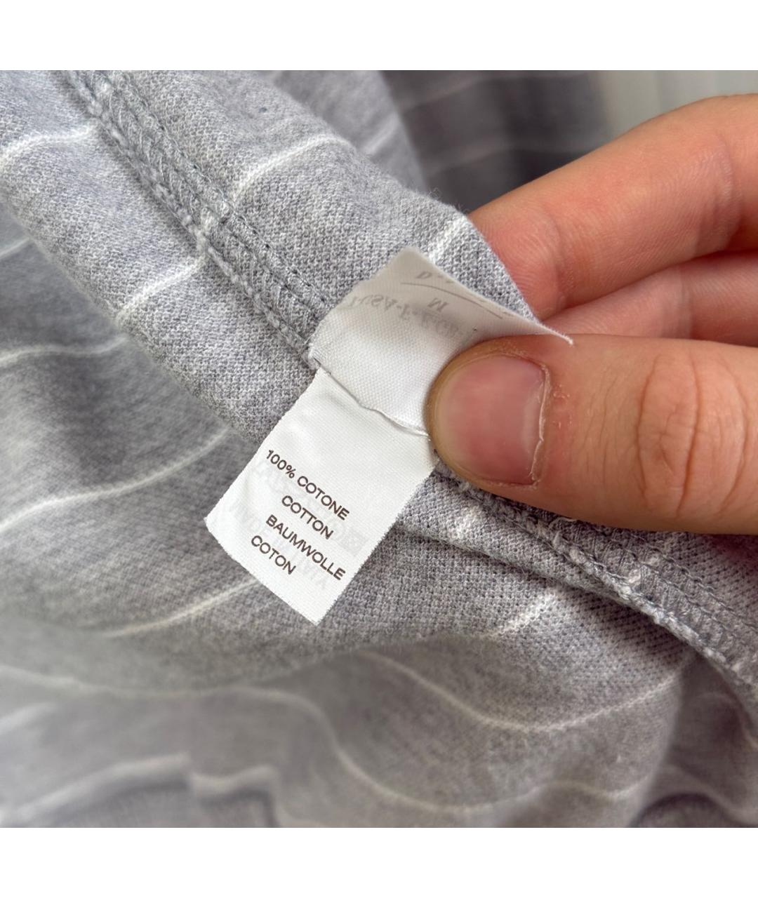 BRUNELLO CUCINELLI Серый хлопковый кардиган, фото 7
