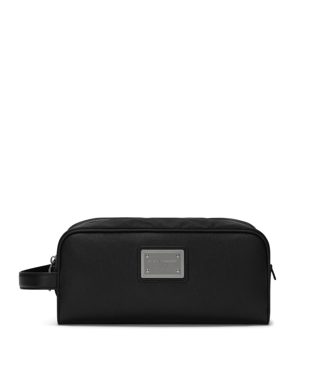 DOLCE&GABBANA Черная барсетка, фото 1