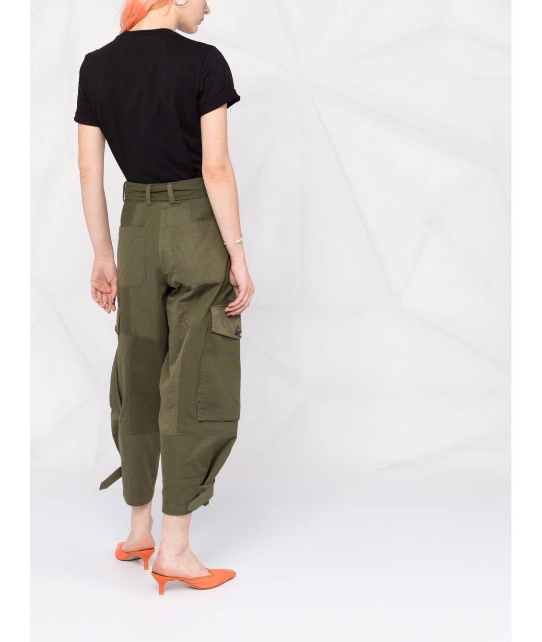 MSGM Черная хлопковая футболка, фото 6