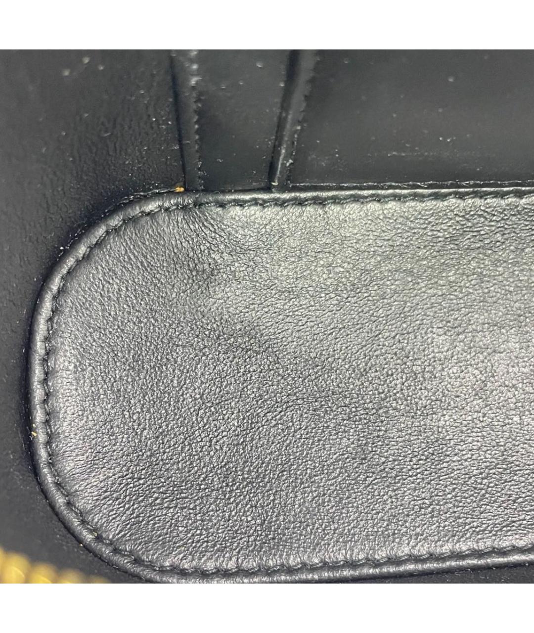 SAINT LAURENT Черная кожаная сумка через плечо, фото 4