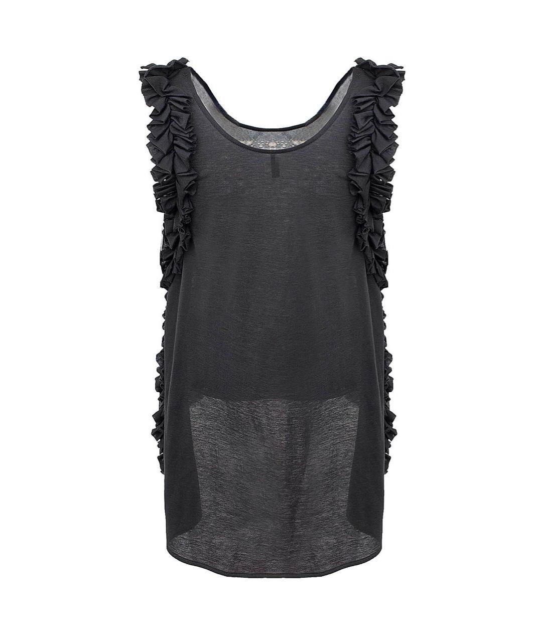 NUDE Серая шелковая майка, фото 2