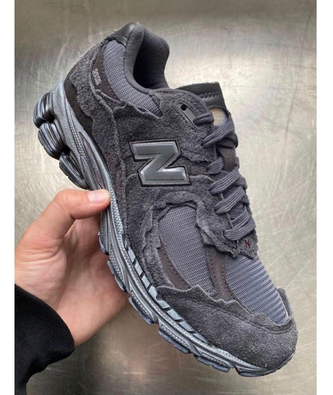 NEW BALANCE Черные замшевые кроссовки, фото 5