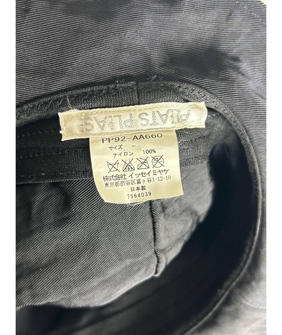 ISSEY MIYAKE Черная шляпа, фото 8