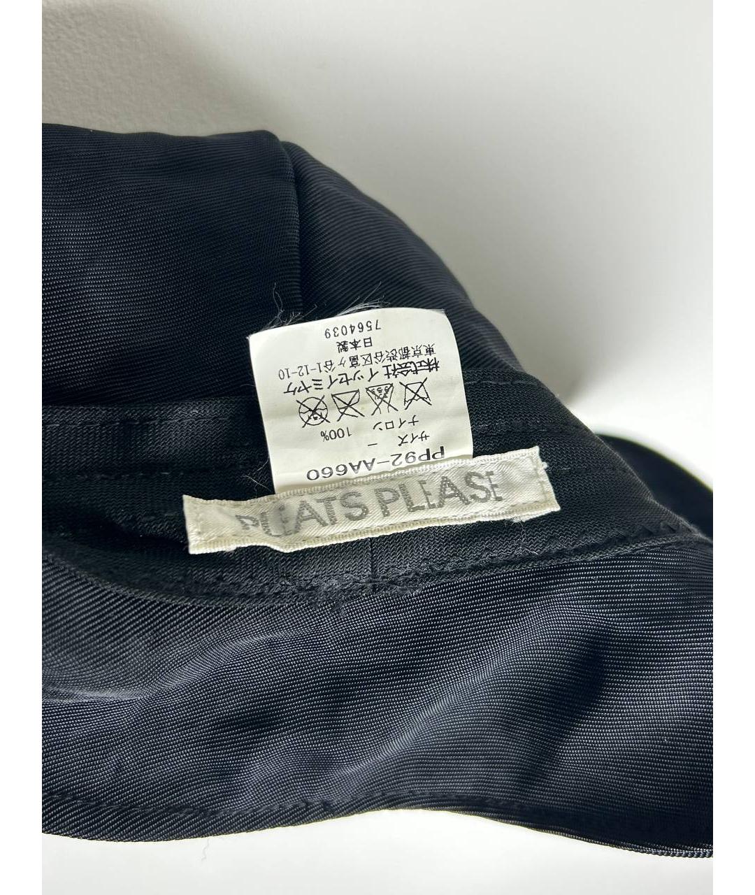 ISSEY MIYAKE Черная шляпа, фото 9