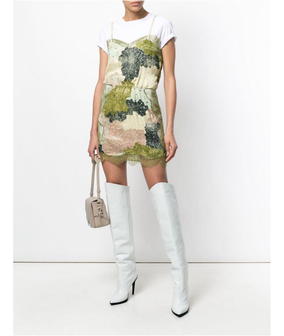 OFF-WHITE Мульти коктейльное платье, фото 3
